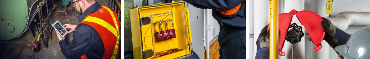 different locks with different purposes for lockout tagout 